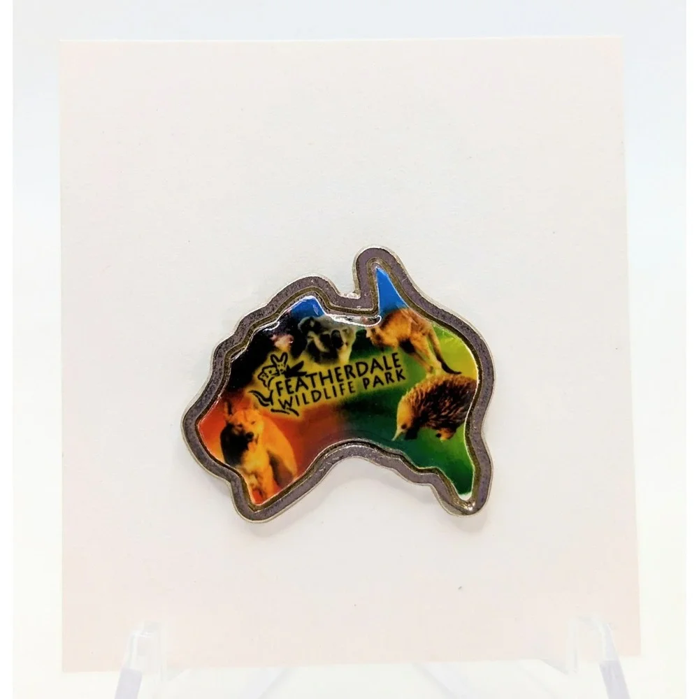 Perfection Featherdale Wildlife Park Animal Enamel Lapel Pin